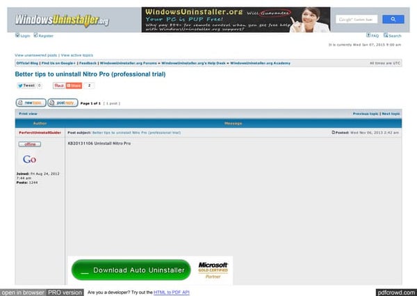 Complete solution: Uninstall AVG AntiVirus FREE 2015 and ...