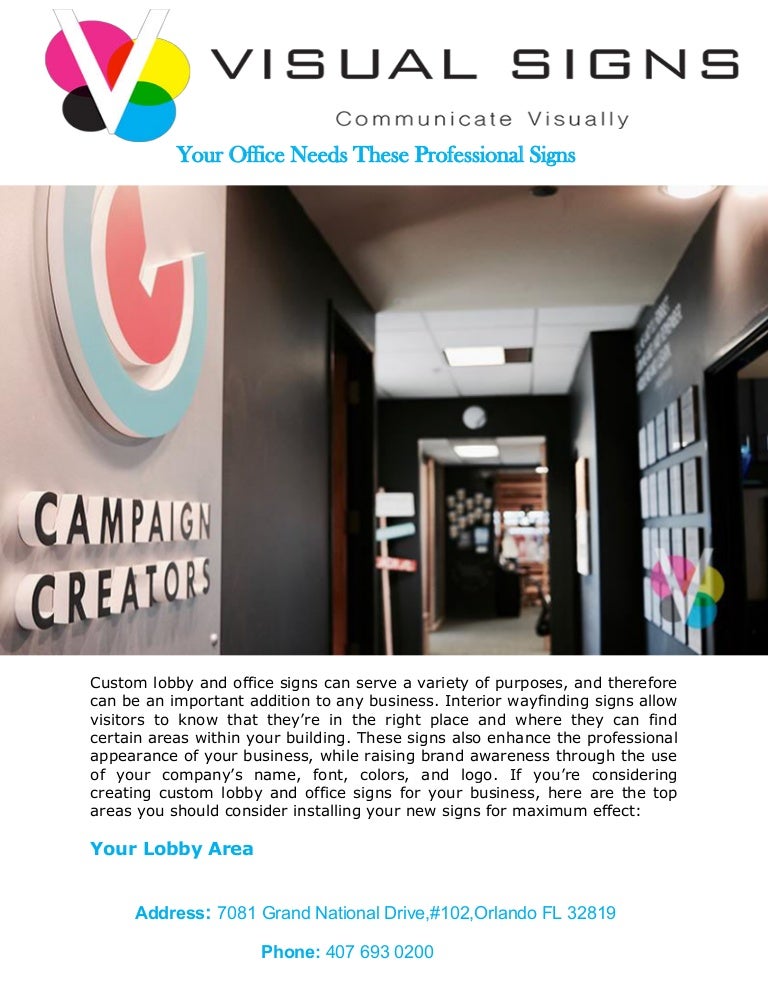 Creating A Professional Sign , Custom Signs – AVXVI