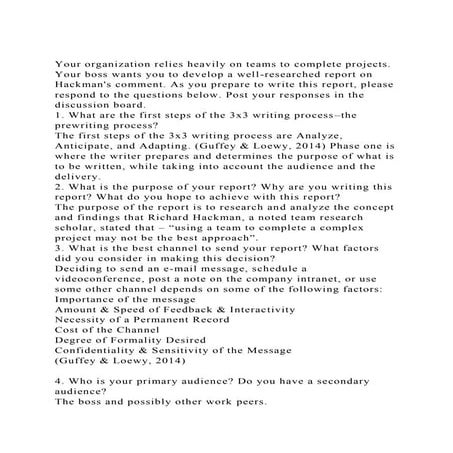 Team reflection | DOCX