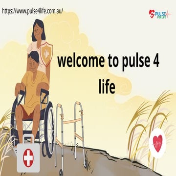 Disability Organisations Melbourne|pulse4 life | PPTX