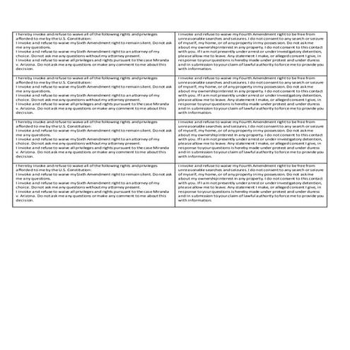 KNOW YOUR RIGHTS! | PPTX