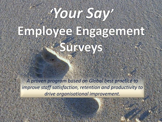 Your Say - Employee Engagement &amp; Feedback Surveys