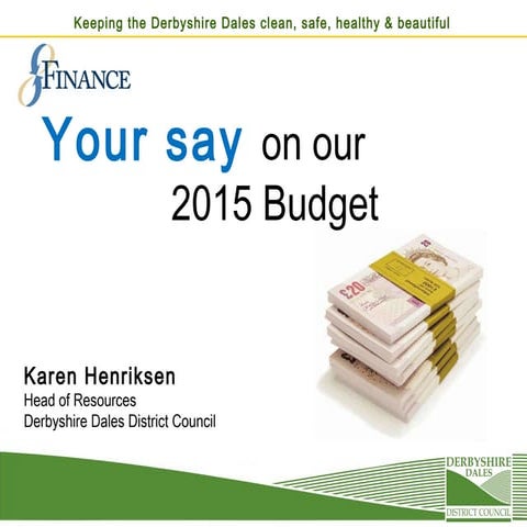 Your say on our 2015 budget