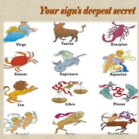 Your sign’s deepest secret | PPTX