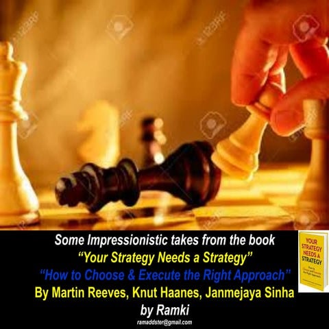 Your strategy needs a strategy