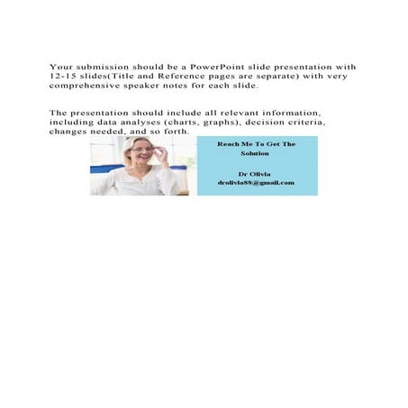 Your submission should be a PowerPoint slide presentation with 1.docx