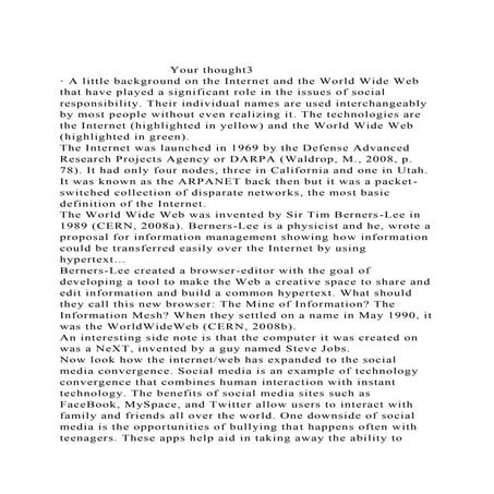                             Your thought3· A little background o.docx