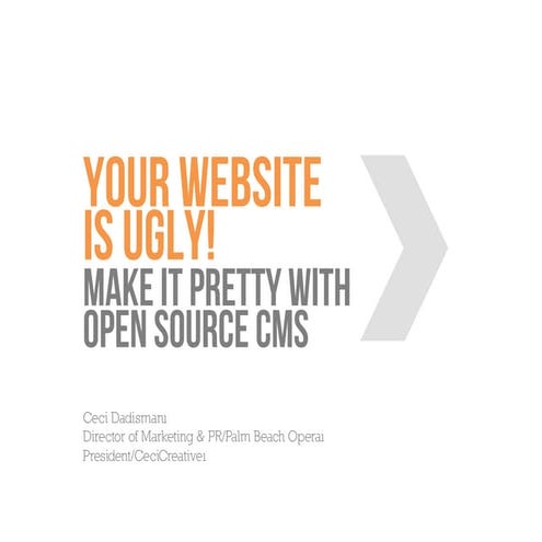 Your Website Is Ugly!