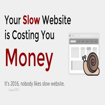 Your Website Speed Matters