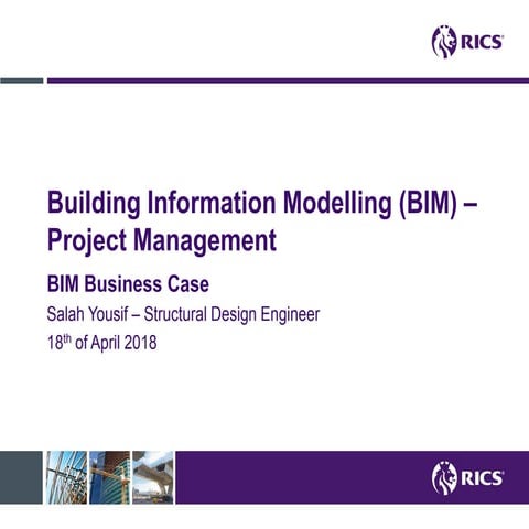 Salah Yousif, module 1, introduction to bim and the business case of bim