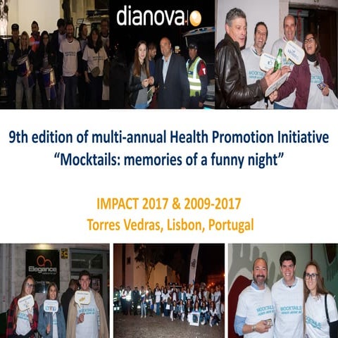 Youth alcohol prevention multi annual initiative mocktails dianova portugal