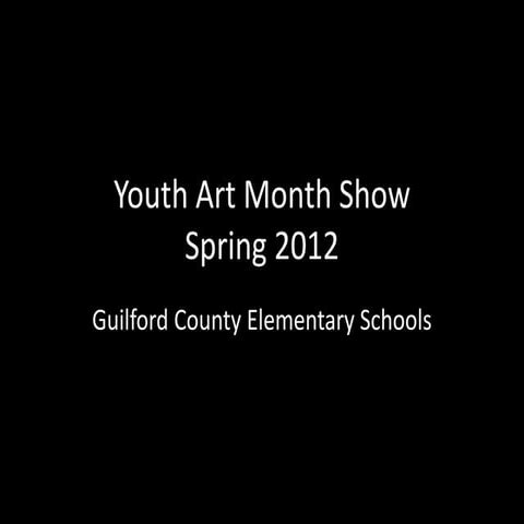 Youth Art Month Show