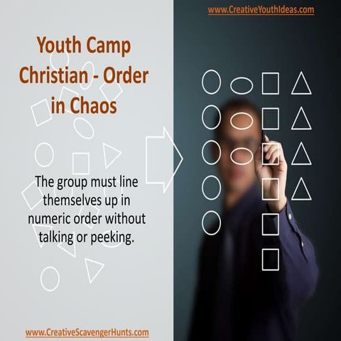 Youth Camp Christian - Order in Chaos