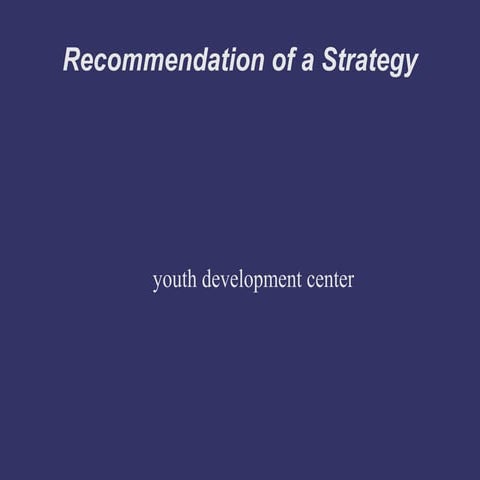 Youth development center