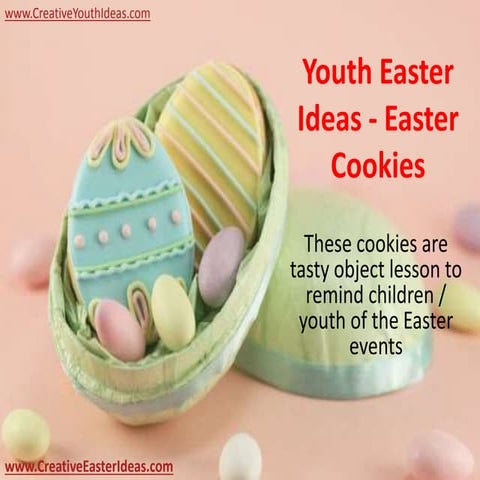 Youth Easter Ideas - Easter Cookies