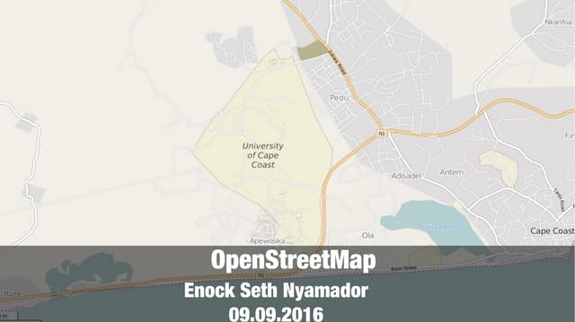 Introduction to OpenStreetMap - UCC YouthMappers