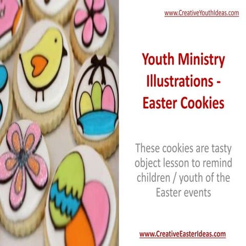 Youth Ministry Illustrations - Easter Cookies