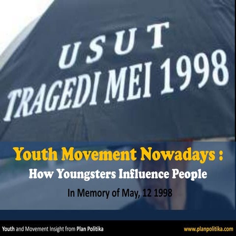 [plan politika] Youth movement nowadays