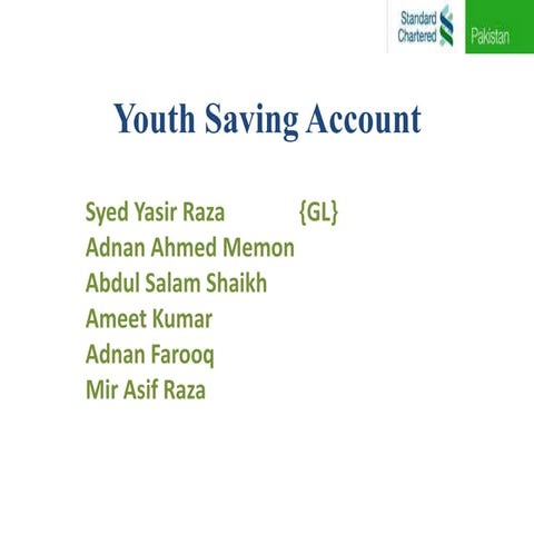 Youth saving account (PPT)