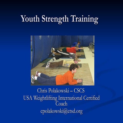 Youth Strength Training