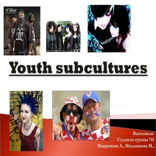 Youth subcultures