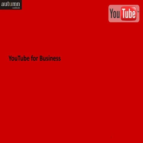 YouTube for Business 