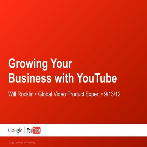 YouTube Presentation 