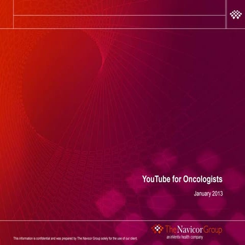 YouTube for Oncologists 