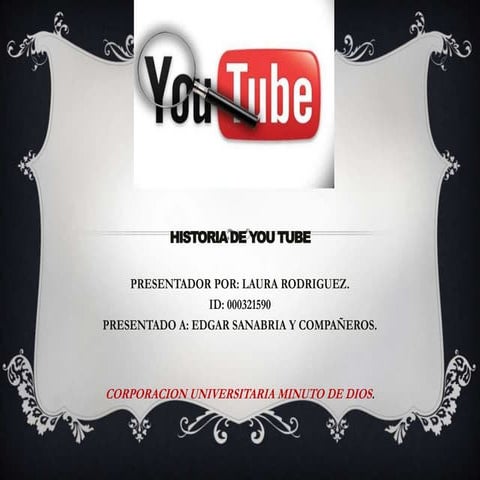 Historia de youtube | DOCX