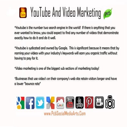 Slide 3 - Youtube Information Slide | PPT