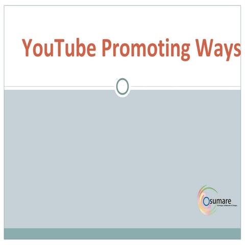 Youtube ppt
