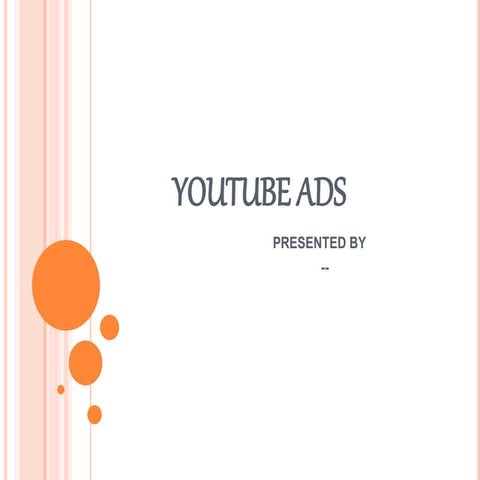 YouTube Ads Introduction
