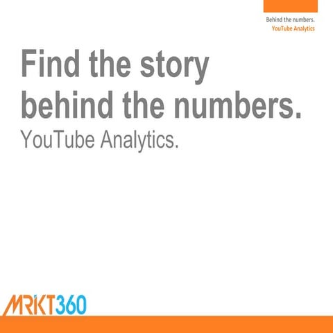 Youtube video analysis | PPTX