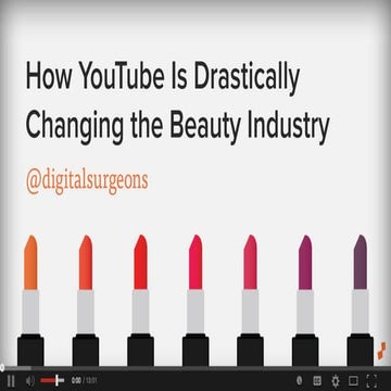 How YouTube is Drastically Changing the Beauty Industry