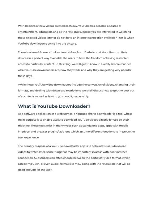 SSvid.net: The Ultimate All-in-One Video Downloading Solution | PPT