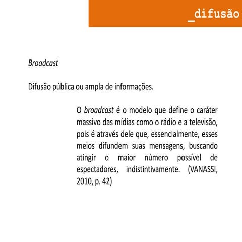 O Que Significa Difusão Massiva O Que Significa Difusão Massiva