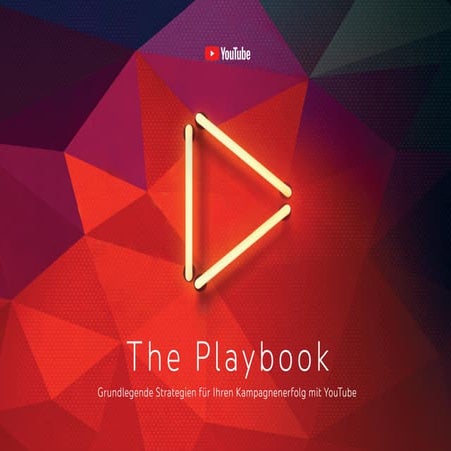 Youtube Playbook für Werbung