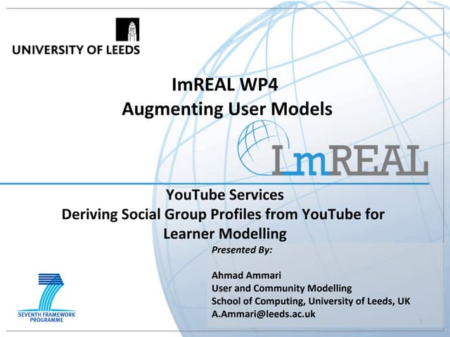 You tube Group Profiling Services