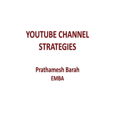 YouTube ICICI