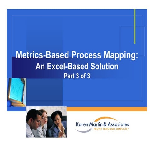 Metrics-Based Process Mapping - Part 3 of 3 (Product Demo) | PPT