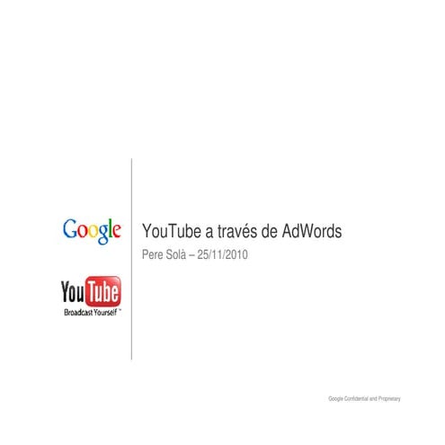 Guía para crear anuncios de YouTube con AdWords