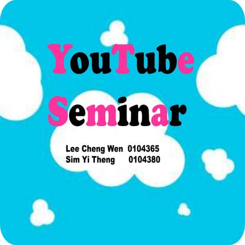 Youtube seminar