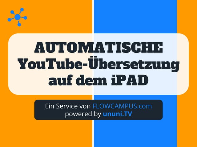 Automatische YouTube-Übersetzung au...