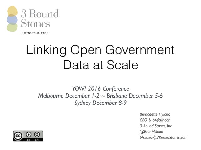 Linking Open Government Data at Scale 