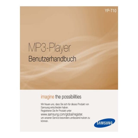 YP-T10 BENUTZERHANDBUCH