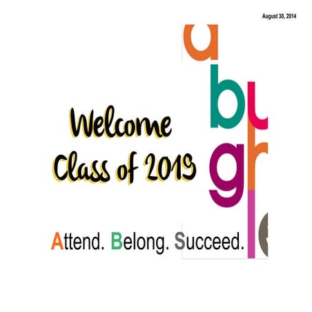 Yr 7 first day presentation fin