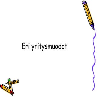 Yritysmuodot