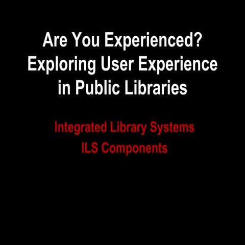 Integrated library management systems | PPTX