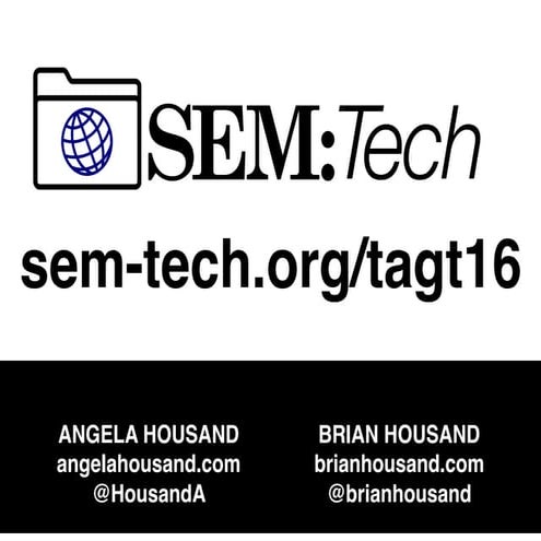 SEM:TECH TAGT 2016