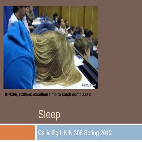 The Science of Sleep